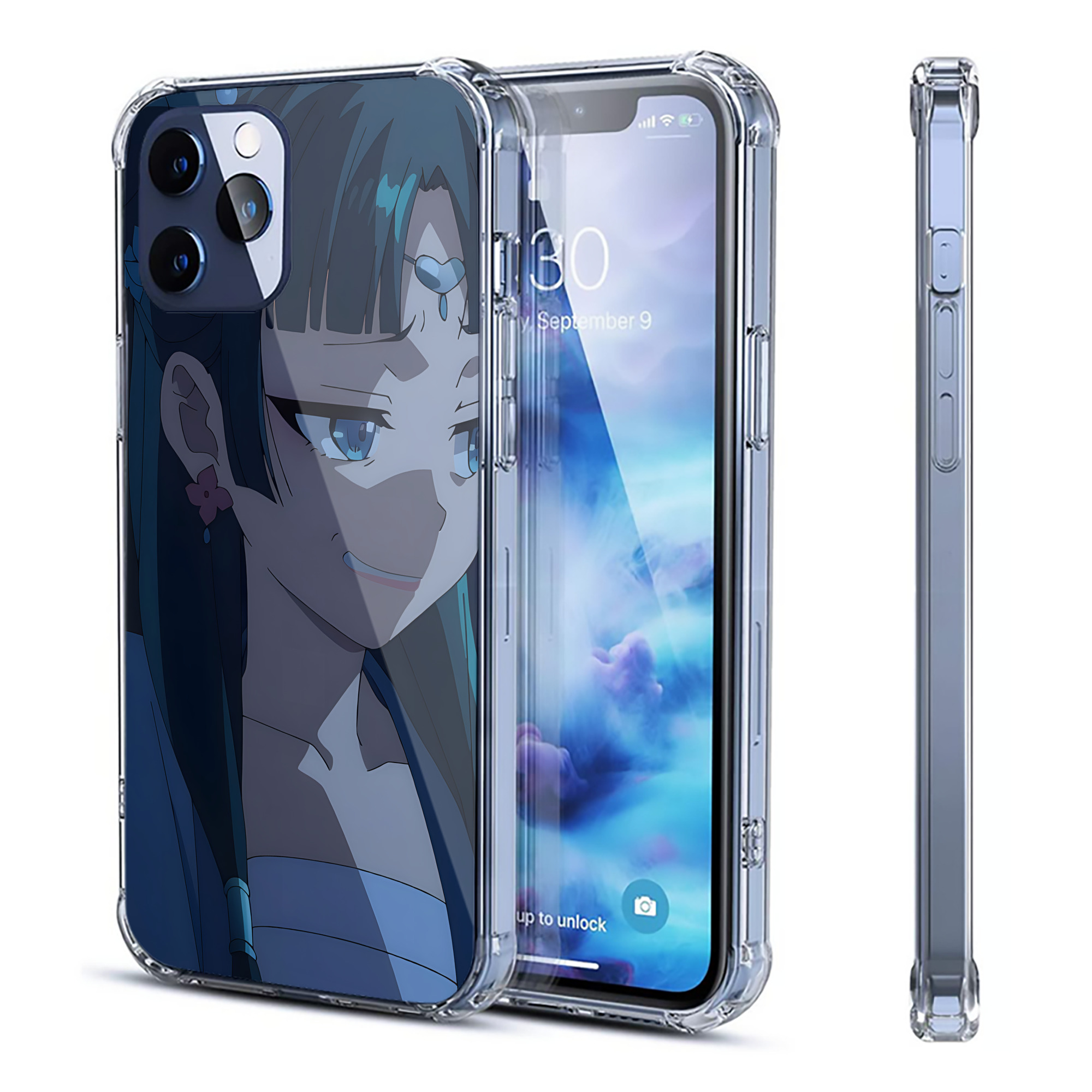 （画像用） 薬屋のひとりごと The Apothecary Diaries 【iPhone 12シリーズ対応】透明スマホケース（クリアソフトケース）